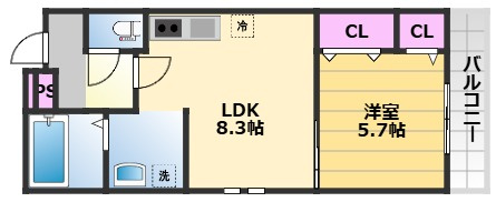 【間取り】 | フジパレス和泉大宮駅南1番館