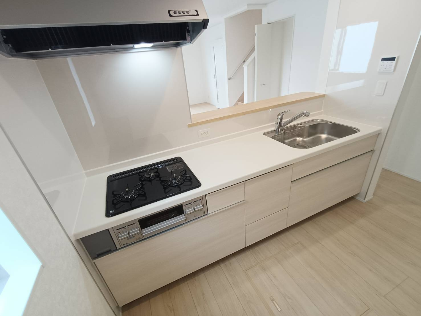 三郷市　彦糸1丁目　新築戸建　全7棟のキッチン|お料理しやすいキッチンです
