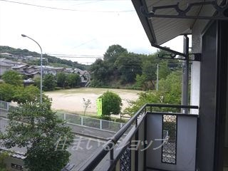 ハイランドＡの展望|募集のお部屋（202号室）からの眺望です！