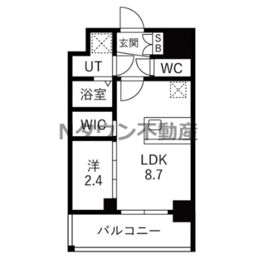 【間取り】 | メイクス岩塚EAST | 間取りです。