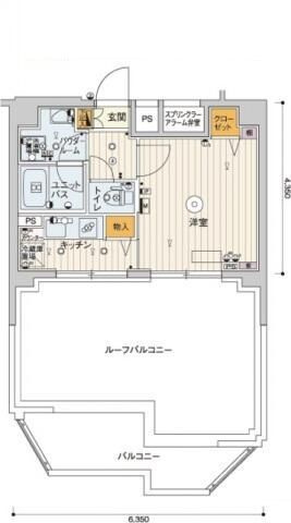 スカイコートパレス両国の間取り|間取りです。