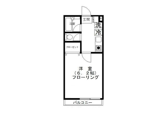 毛塚ビルの間取り|間取りです。