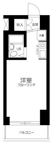 プライムステイ築地の間取り|間取りです。