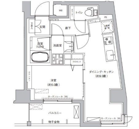 ｃａｓａ ＫＥＩＴＯの間取り|間取りです。