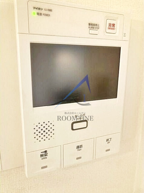 バウムプラッツのセキュリティ|モニター付きインターホンです。