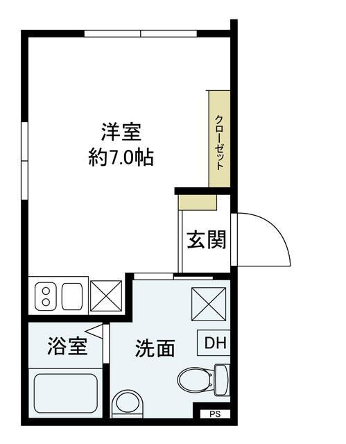 コンフォーリア門前仲町の間取り|間取りです。