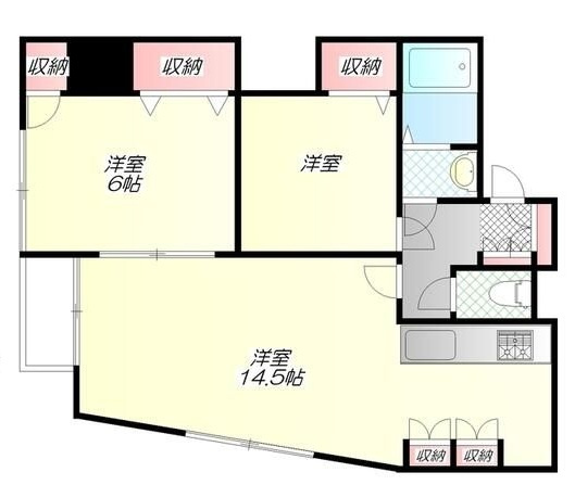 フォレストコート木場の間取り|間取りです。