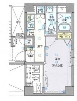 ヴェルト亀戸の間取り|間取りです。