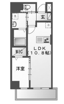 ベラビスタ木場の間取り|間取りです。