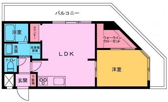 堀第５富岡ビルの間取り|間取りです。