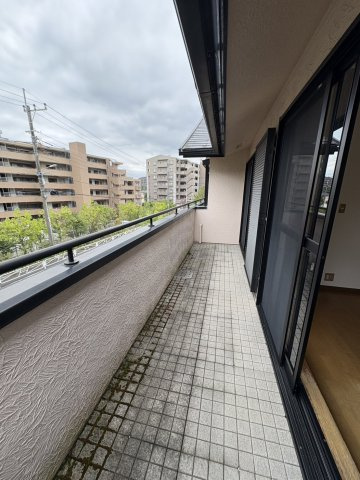 八王子戸建てのバルコニー