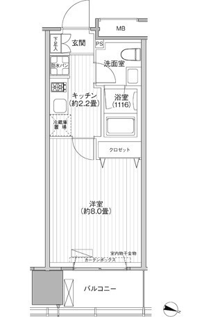 【間取り】 | 桜ヒルズ九段北