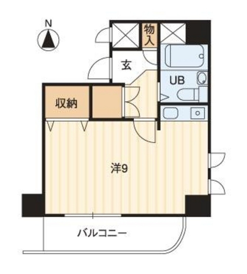 ダイアパレス京町Ⅱの間取り