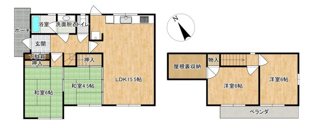周南市徳山　戸建て