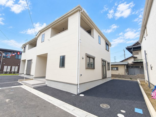 三郷市　彦糸1丁目　新築戸建　全7棟の前面道路含む現地写真|前面道路含む現地写真です