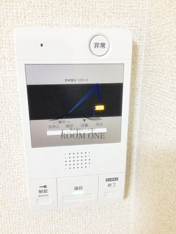 ロンディネ鷺ノ宮 のセキュリティ|モニター付きインターホンです。