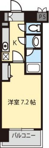 メゾン西梅田の間取り