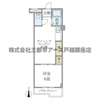 【間取り】 | 大井鹿島谷ハイツ | 大井鹿島谷ハイツ