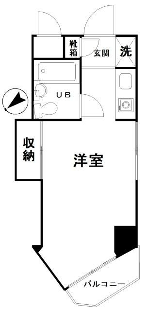 パールシティ小石川の間取り