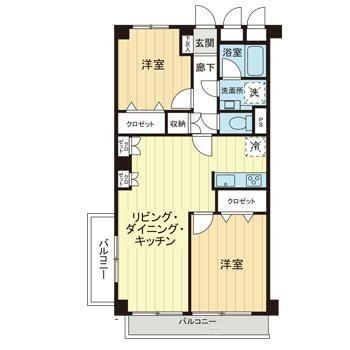 ライオンズマンション宮崎台第３の間取り|間取りです。
