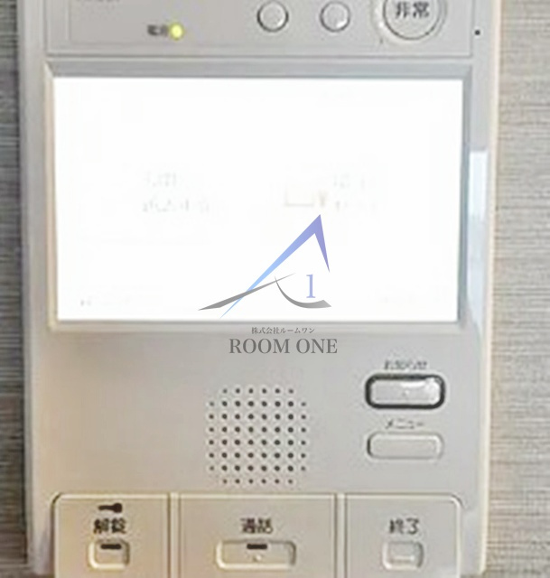 ORANGE PORTEのセキュリティ|モニター付きインターホンです。