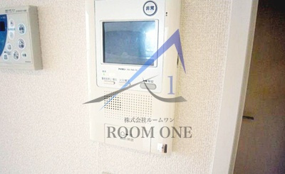 パークアクシス仲御徒町のセキュリティ|モニター付きインターホンです。