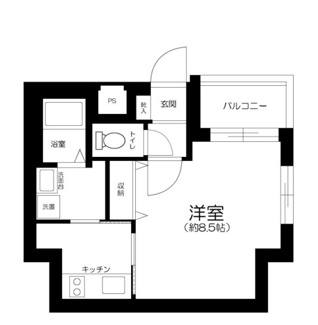 【間取り】 | ルーク大森 | 間取りです。