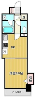 【間取り】 | アゼリア品川 | 間取りです。