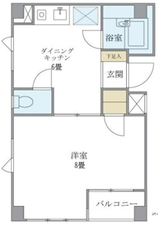 【間取り】 | ハイツナカヤ大岡山 | 間取りです。