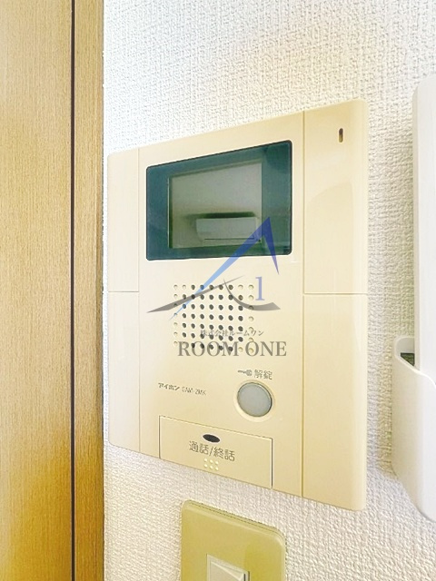 ジュネスHKのセキュリティ|モニター付きインターホンです。
