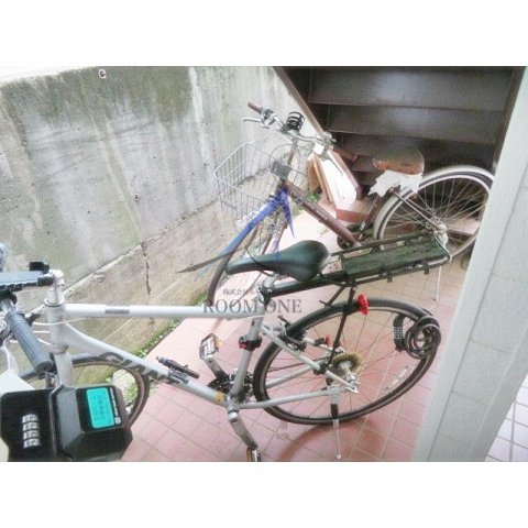 サンバレー坂上のその他共用部分|駐輪場です。