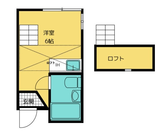 サンバレー坂上の間取り|間取りです。