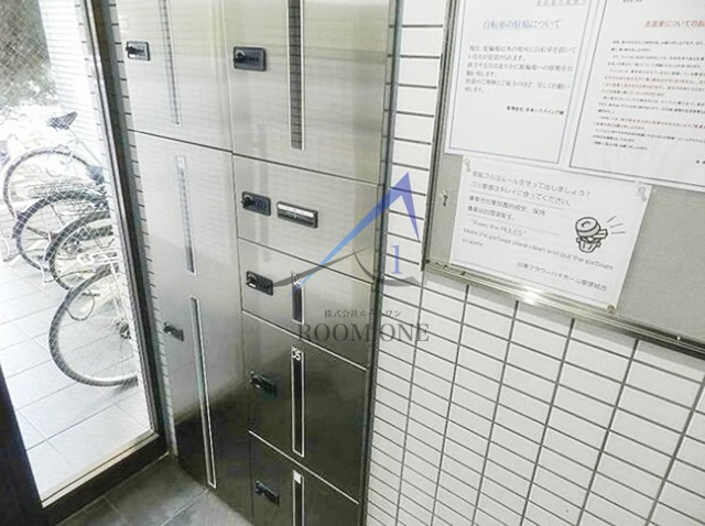 目黒フラワーハイホームのその他共用部分|宅配ボックスです。