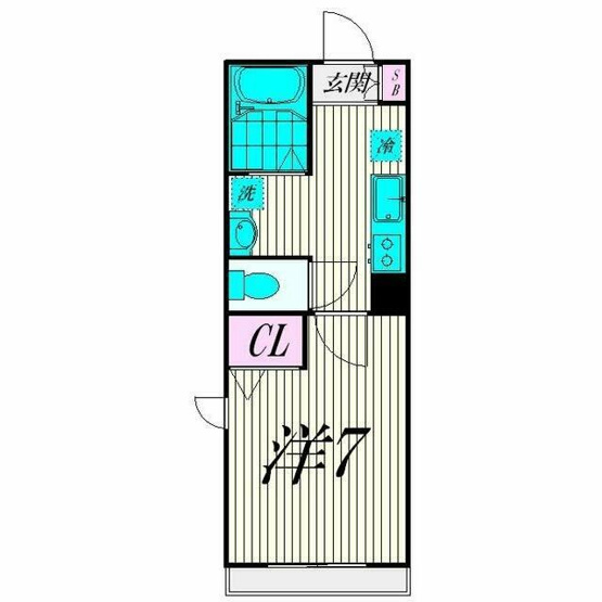 【間取り】 | スノーベル戸越銀座弐番館