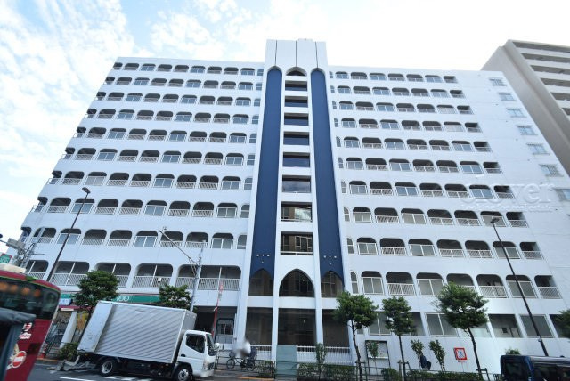 【外観】 | 小名木川ハウス | 手が行き届いた共用部が自慢の、清潔感のあるマンションです。～即日のご見学可能～　お問合せはお気軽に。