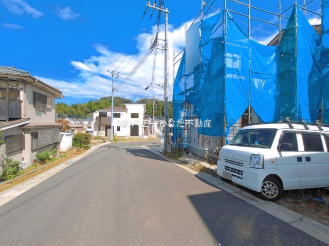 『八王子市新築戸建て』八王子市戸吹町1971【仲介手数料無料】の前面道路含む現地写真|～仲介手数料無料☆八王子ひなた不動産～八王子戸吹町　新築戸建て