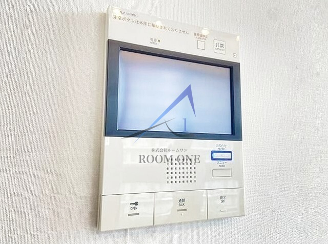 ＴＩＭＥ　ＳＨＡＲＩＮＧ　門前仲町のセキュリティ|モニター付きインターホンです。