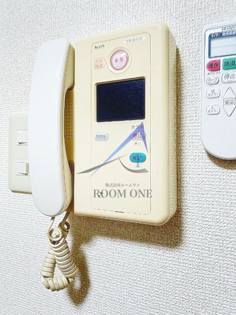 City Creation茅場町のセキュリティ|モニター付きインターホンです。