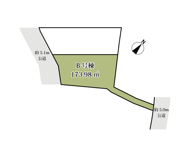 【区画図】 | 志木市幸町4丁目　新築一戸建住宅　全2棟　（ふじみ野店） | 志木市幸町に誕生する全2棟。屋上付きの新築戸建てで、新生活を始めませんか。