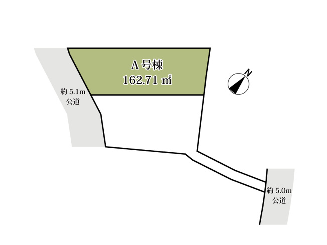 【区画図】 | 志木市幸町4丁目　新築一戸建住宅　全2棟　（ふじみ野店） | 志木市幸町に誕生する全2棟。屋上付きの新築戸建てで、新生活を始めませんか。