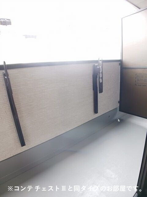 水口町秋葉アパート（０２８６４７４０１）のバルコニー