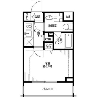 【間取り】 | プレール・ドゥーク上高井戸 | 間取りです。