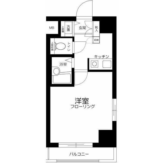 【間取り】 | ルーブル中野南台