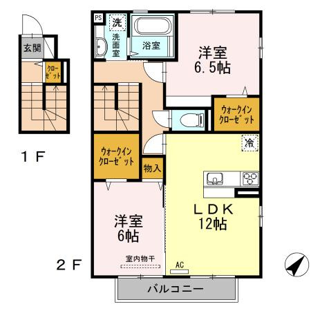 ファミール・ドミの間取り
