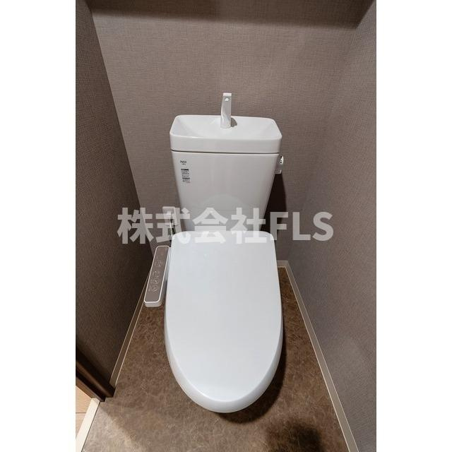 北区王子２丁目の賃貸マンションのトイレ