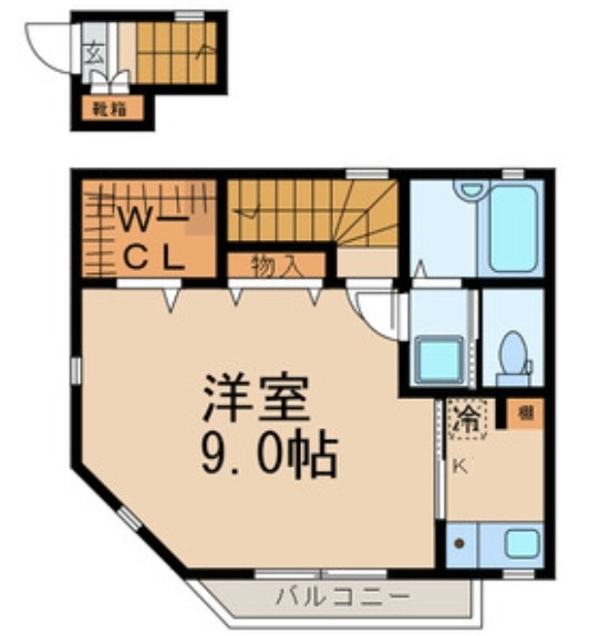 リヒト北綾瀬の間取り|間取りです。
