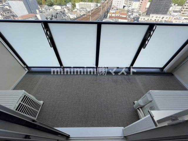SOFIA住吉大社のバルコニー