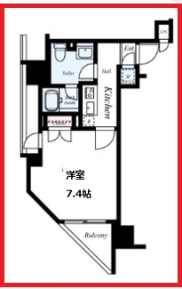 【間取り】 | メインステージ錦糸町駅前Ⅱ