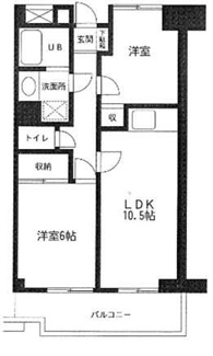 【間取り】 | グレイスハイム | 間取りです。