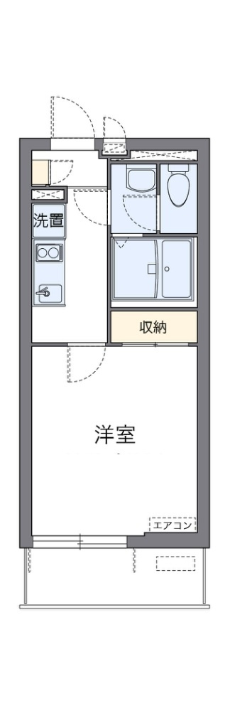 クレイノビッグアロー川崎 の間取り|間取りです。